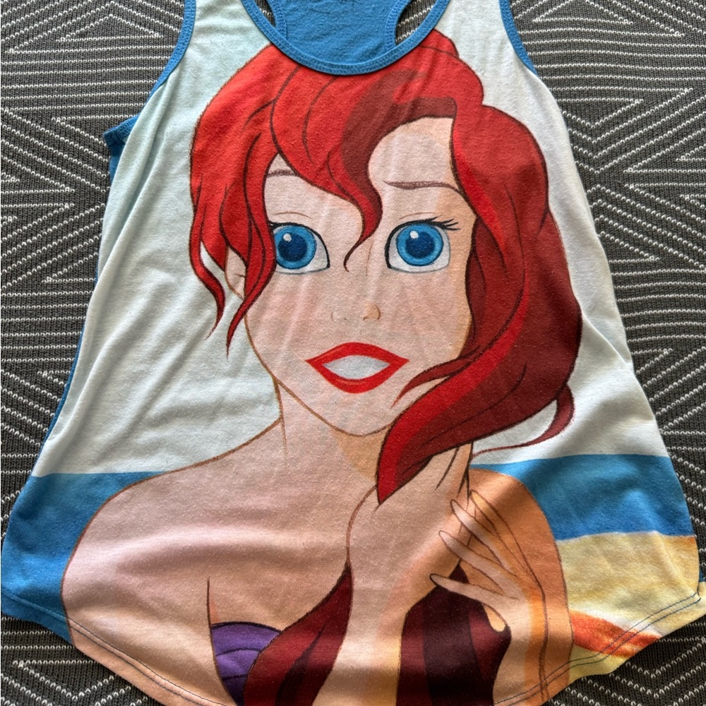 Disney Ariel Tank Top - Blue, Red, Purple